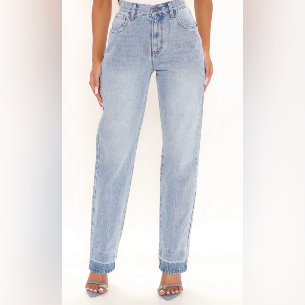 Fashion Nova Classic Light Blue Women's Jeans